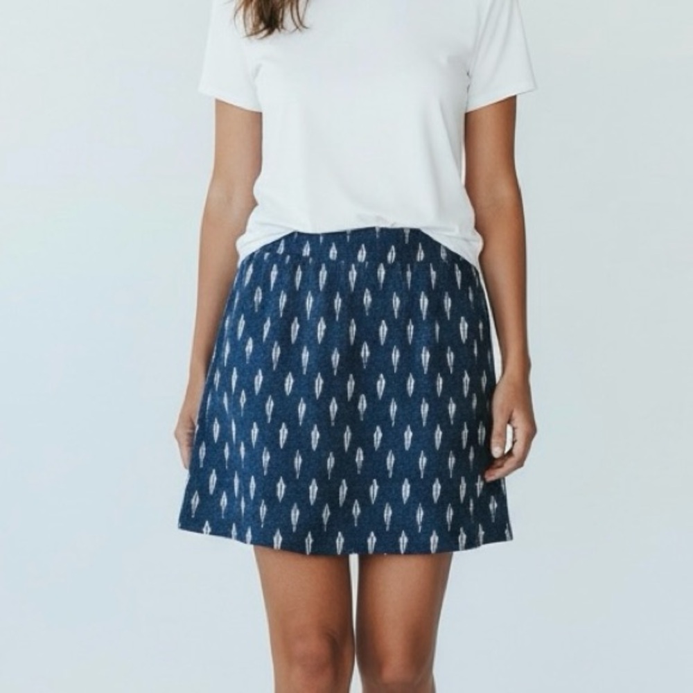 J. Crew Printed Sidewalk Skirt